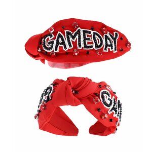 Georgia Bulldogs College Football Red Black Fans Gameday Beaded Headband NEW